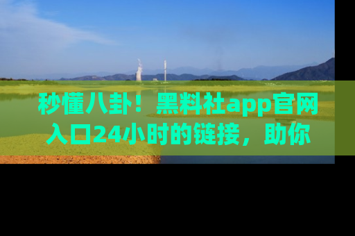 秒懂八卦！黑料社app官网入口24小时的链接，助你及时获取热搜焦点