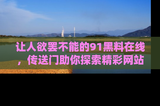 让人欲罢不能的91黑料在线，传送门助你探索精彩网站内幕！